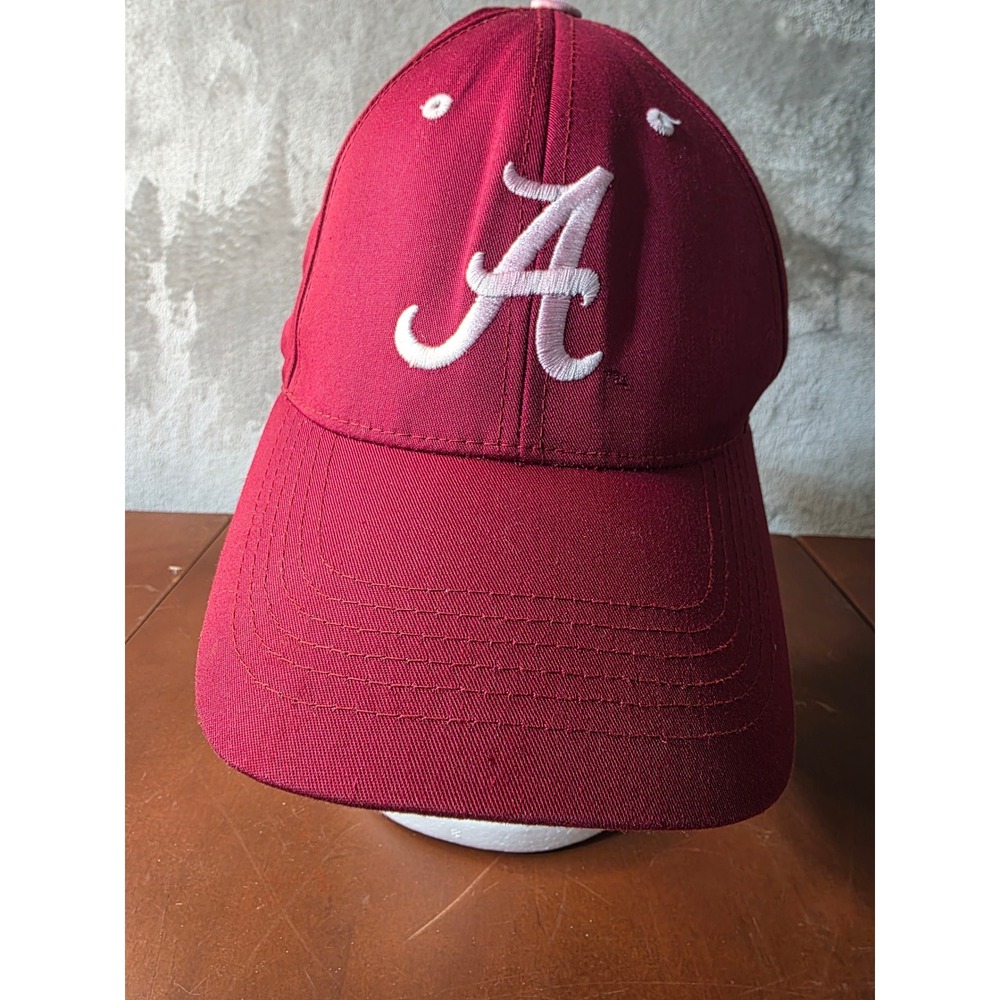 Captivating Headgear Alabama Crimson Tide Hat Mens OSFA Red NCAA Cap